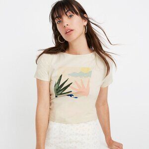 New with Tags Seascape Cropped Tee